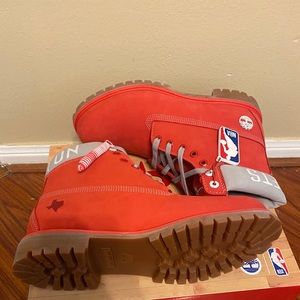 Men’s Timberland x Houston Rockets Size 11.5 Boots